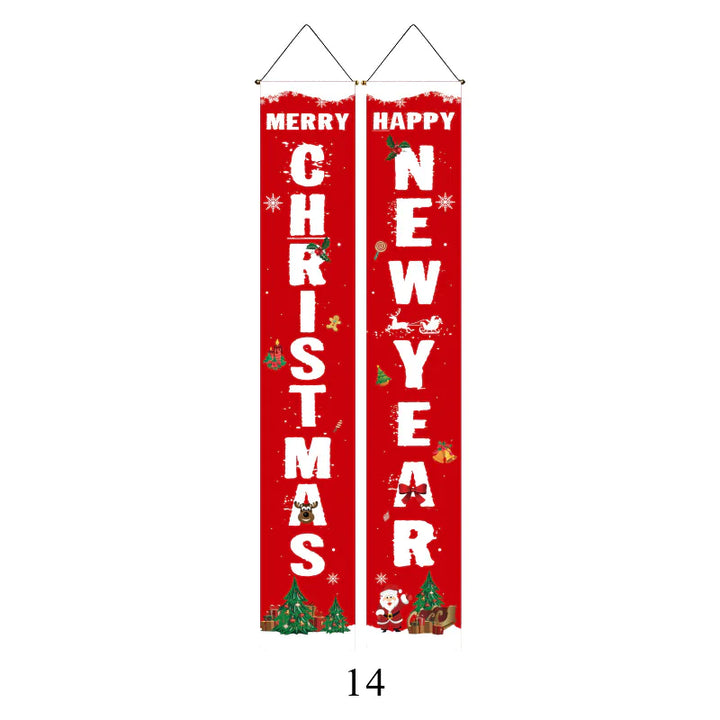 Christmas Door Banner Decoration