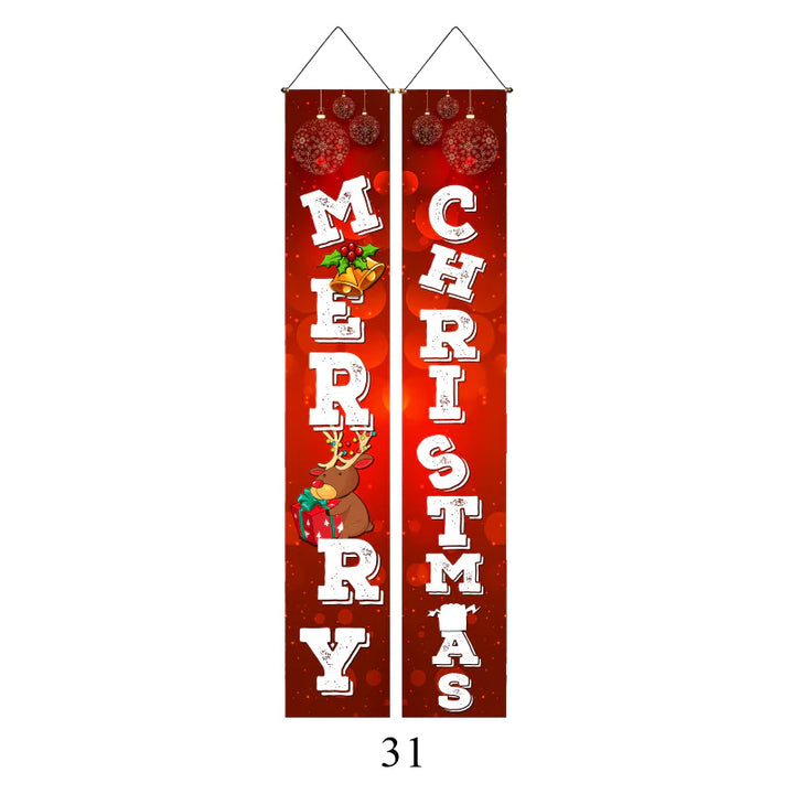 Christmas Door Banner Decoration