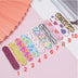 Vibrant 9cm Printed Nail File with Colorful Patterns